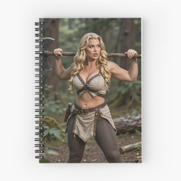 Item preview, Astrid warrior axe balance forest garb designed and sold by CathryneDelamort.