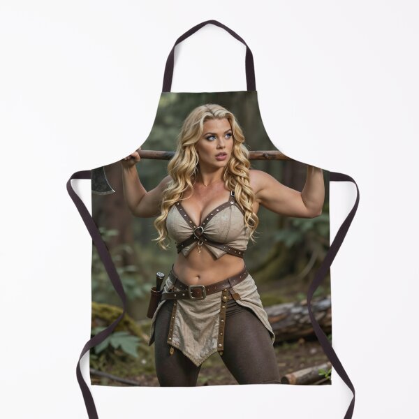 Item preview, Astrid warrior axe balance forest garb designed and sold by CathryneDelamort.