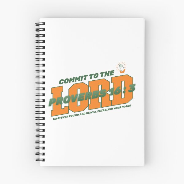 Item preview, Commit to the Lord bible verse designed and sold by SNW-Collective.