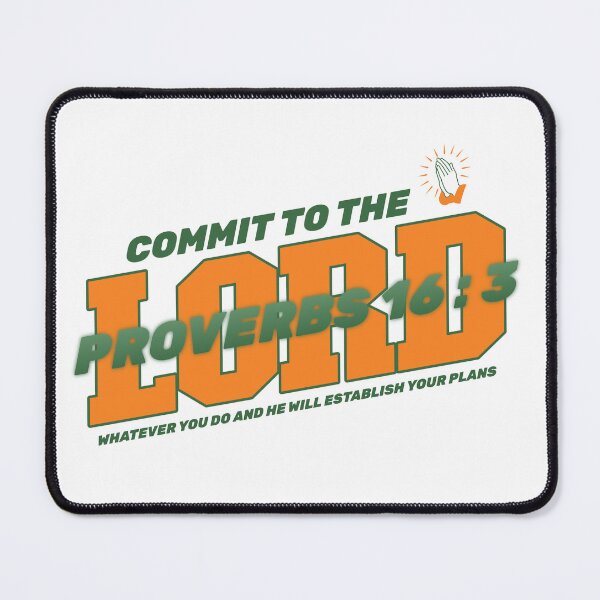 Item preview, Commit to the Lord bible verse designed and sold by SNW-Collective.
