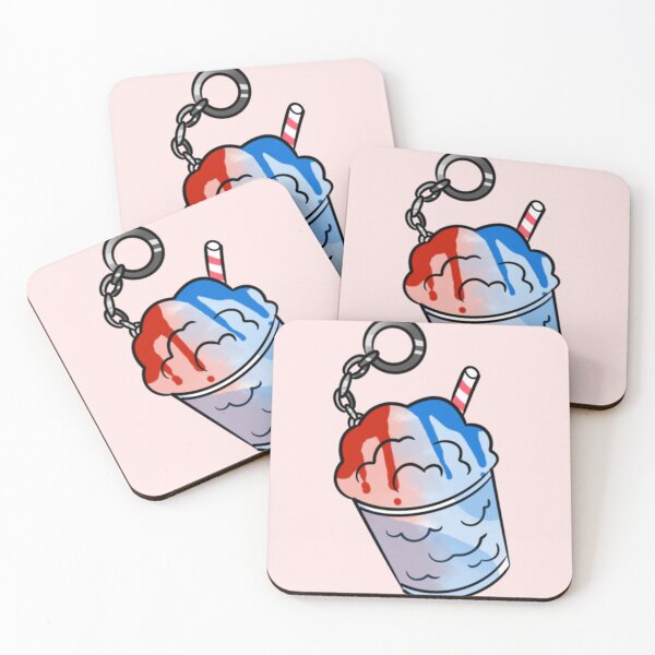 Item preview, Slushy keychain  designed and sold by Skellyroon.
