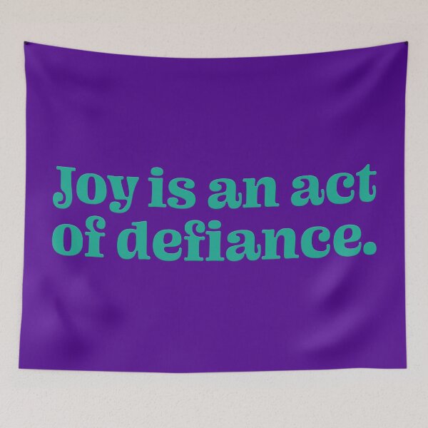 Item preview, Joy Is an Act of Defiance - Bermuda designed and sold by sillyjess.