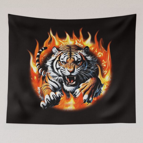 Item preview, Fiery Tiger designed and sold by Ninon 888.