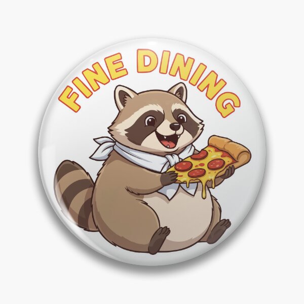 Artikelvorschau, Fine Dining Raccoon – Esst Müllpizza entworfen und verkauft von Petzzz.