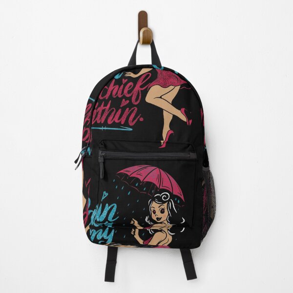 Item preview, Rain on My Skin, Mischief Within - PNW Rain Pinup Girl designed and sold by Urban Muse And Sultry Hues.