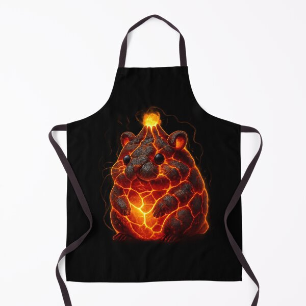 Item preview, Molten Hamster: Lava-Cute Magma Beast designed and sold by MKreative Studio.