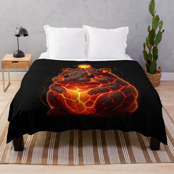 Item preview, Molten Hamster: Lava-Cute Magma Beast designed and sold by MKreative Studio.