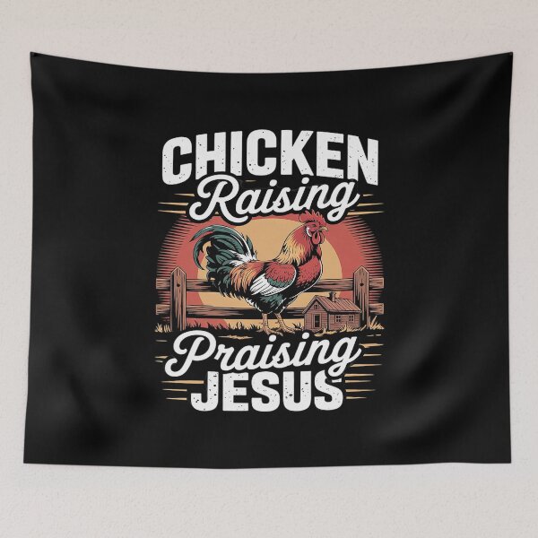 Item preview, Chicken Raising & Jesus Praising 19  designed and sold by CombatTask.