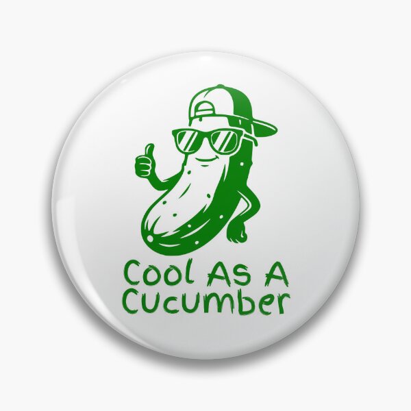 Item preview, Cool As A Cucumber (Green) designed and sold by FootprintDesign.