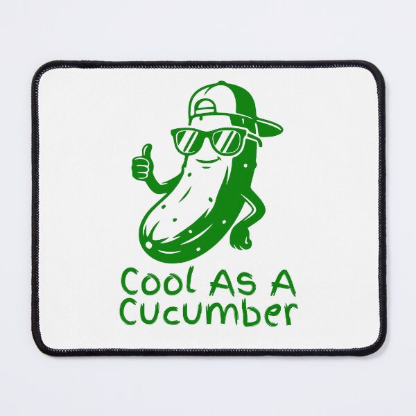 Item preview, Cool As A Cucumber (Green) designed and sold by FootprintDesign.