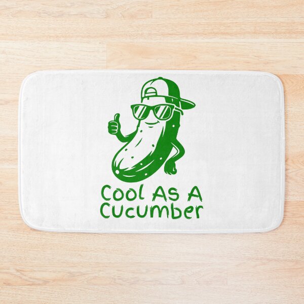 Item preview, Cool As A Cucumber (Green) designed and sold by FootprintDesign.
