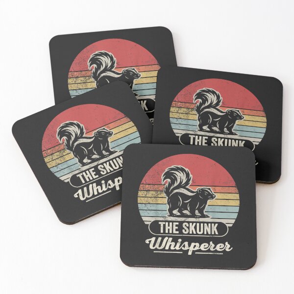 Item preview, The Skunk Whisperer Retro Style designed and sold by waikibi ⭐⭐⭐⭐⭐.