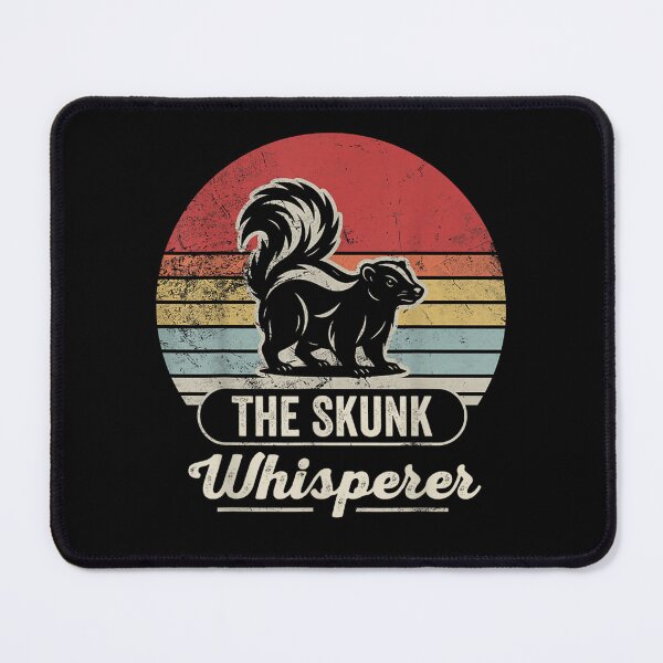Item preview, The Skunk Whisperer Retro Style designed and sold by waikibi ⭐⭐⭐⭐⭐.