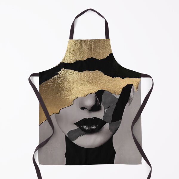 Item preview, Torn Golden Face Abstract Art Elegant Texture designed and sold by Velvetia.