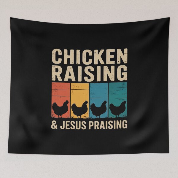 Item preview, Chicken Raising & Jesus Praising 22  designed and sold by MythWoot.