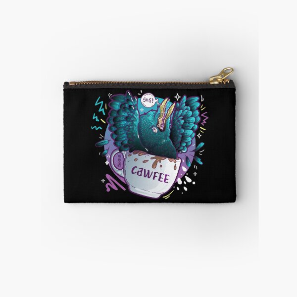 Item preview, Cawfee – Crow Coffee Pun designed and sold by SPIRIMAL.