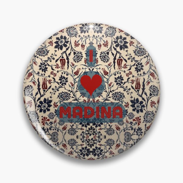 Item preview, Eznik Tile Inspired Islamic Floral Pattern (V.3) – Madina Mosque Art designed and sold by D-Islamic.