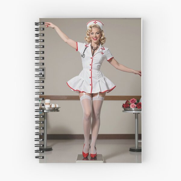 Item preview, Blonde nurse dress balance hospital room designed and sold by CathryneDelamort.