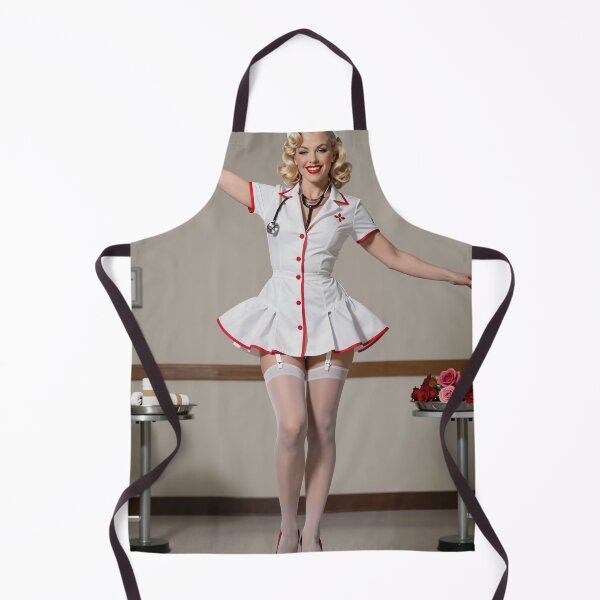 Item preview, Blonde nurse dress balance hospital room designed and sold by CathryneDelamort.