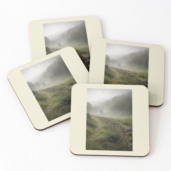 Item preview, Stone Wall in the Mist in Ireland designed and sold by Novel Works Studio.