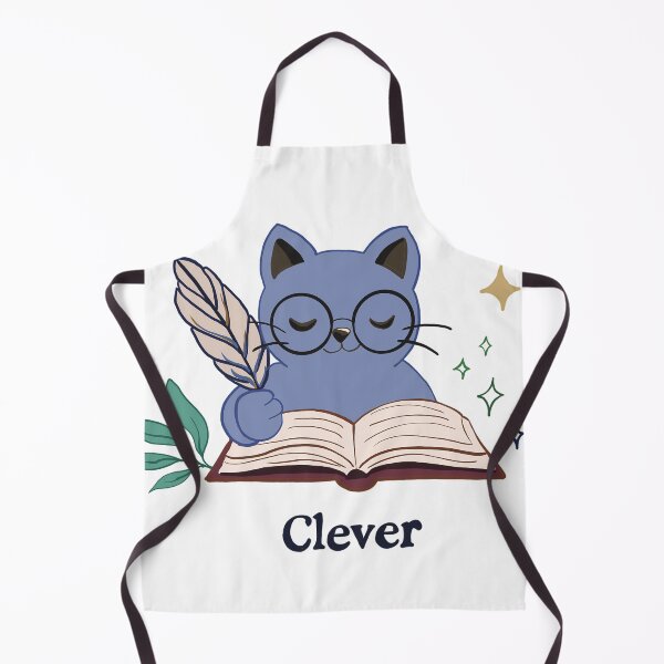 Item preview, Bookworm Reading Cat with Glasses for Book Lovers designed and sold by Chytanka.