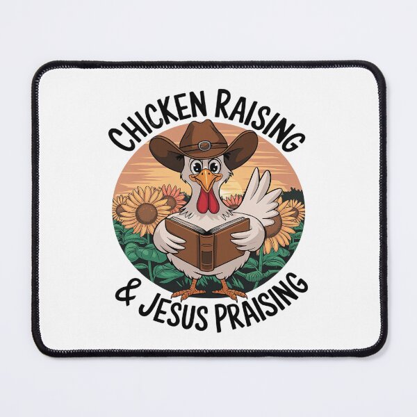 Item preview, Chicken Raising & Jesus Praising 24  designed and sold by MythWoot.