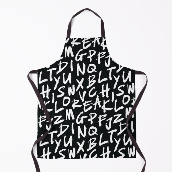 Item preview, Brush Letters pattern designed and sold by leavector.
