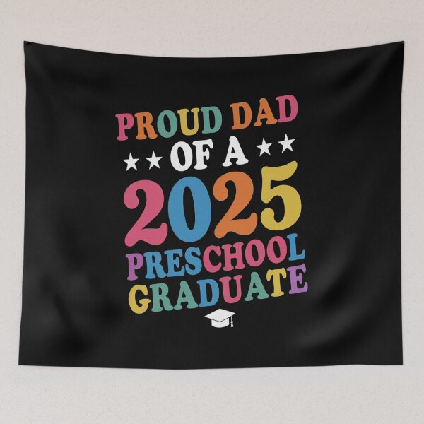 Item preview, Proud Dad Class of 2025 Preschool Pre-K Graduate Graduation  designed and sold by PowAcademy.