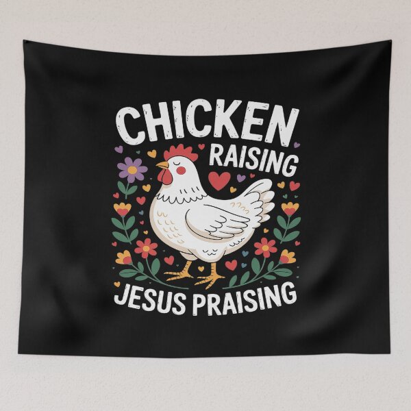 Item preview, Chicken Raising & Jesus Praising 25  designed and sold by CombatTask.