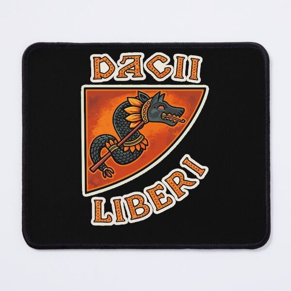 Item preview, Decebal Dacii Liberi Dacian Draco Wolf Dragon Ancient Flag designed and sold by Dark Label Apparel.