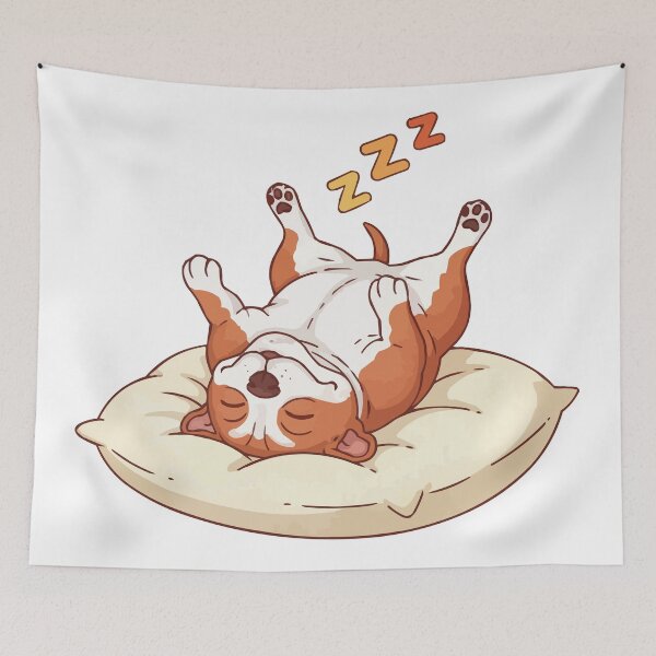 Item preview, Professional Couch Potato - Lazy Pitbull Napping designed and sold by Petzzz.