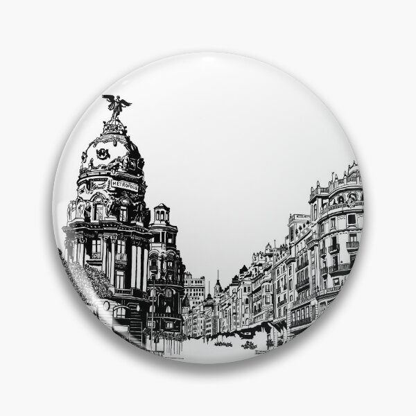 Item preview, Gran Vía (Madrid) Spain designed and sold by Anartsketch.