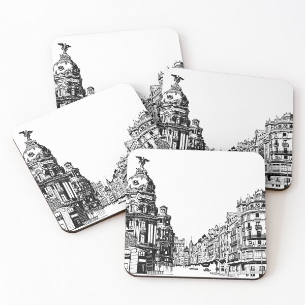 Item preview, Gran Vía (Madrid) Spain designed and sold by Anartsketch.