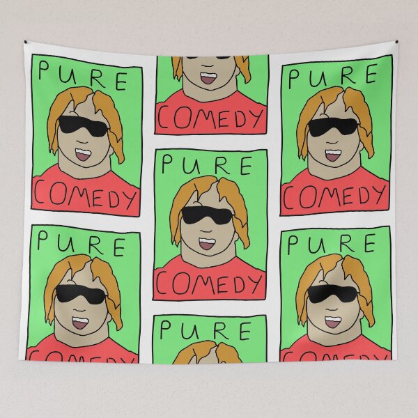 Item preview, Pure Comedy - Professor Brothers Brad Neely Poster Print designed and sold by philopoodle.