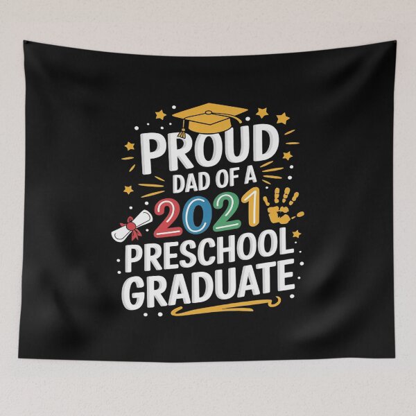 Item preview, Proud Dad Class of 2025 Preschool Pre-K Graduate Graduation 2  designed and sold by PowAcademy.
