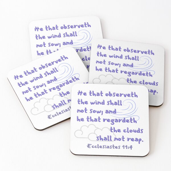 Item preview, Ecclesiastes 11:4 designed and sold by DeeFran Designs.