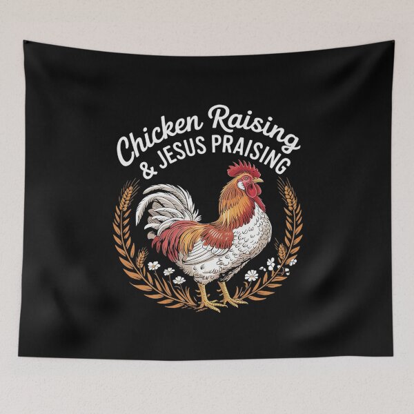 Item preview, Chicken Raising & Jesus Praising 31  designed and sold by MythWoot.