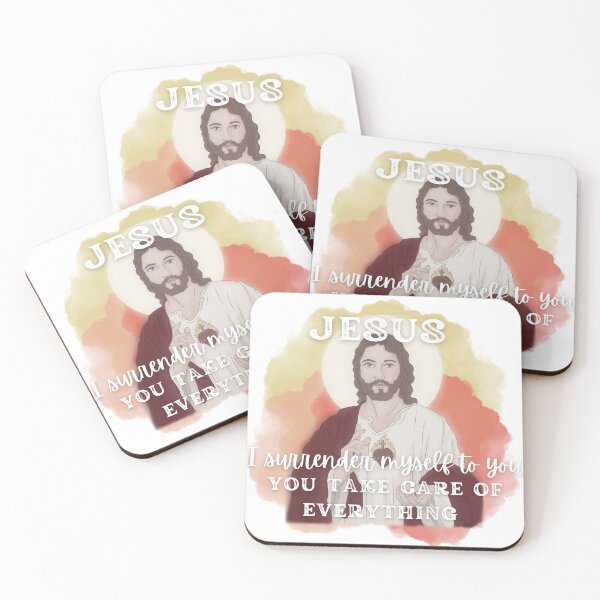 Item preview, Jesus, I Surrender Myself to You – Soft Watercolor Catholic Design   designed and sold by Stella Maris Designs.