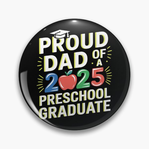 Item preview, Proud Dad Class of 2025 Preschool Pre-K Graduate Graduation 4  designed and sold by PowAcademy.