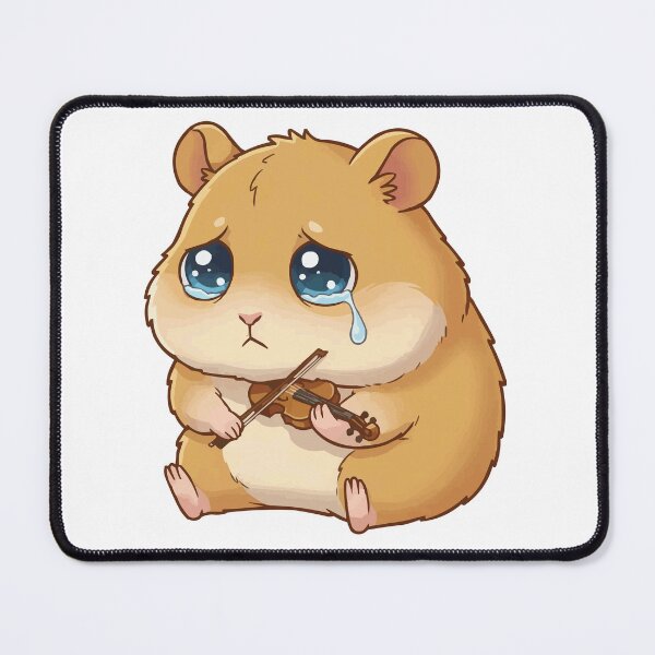 Item preview, Sad Hamster Playing Tiny Violin Meme designed and sold by Petzzz.