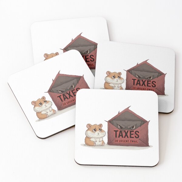 Item preview, I'm Literally Just A Baby - Sad Hamster vs Taxes designed and sold by Petzzz.