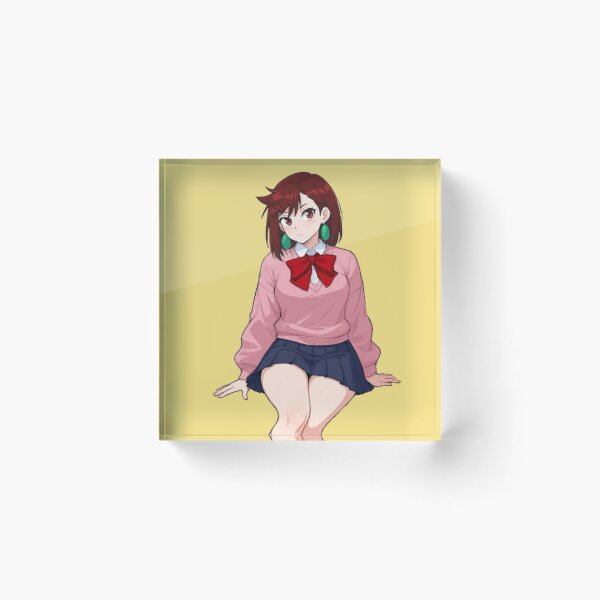 Artikelvorschau, Momo Ayase Dandadan – Niedliche sitzende Pose-Fanart entworfen und verkauft von Jimakmo.