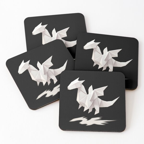 Item preview, Floating Origami Dragon – Minimalist Paper Fantasy designed and sold by MKreative Studio.