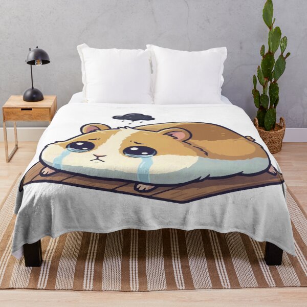 Item preview, Defeated Sad Hamster Pancake - Giving Up Meme designed and sold by Petzzz.
