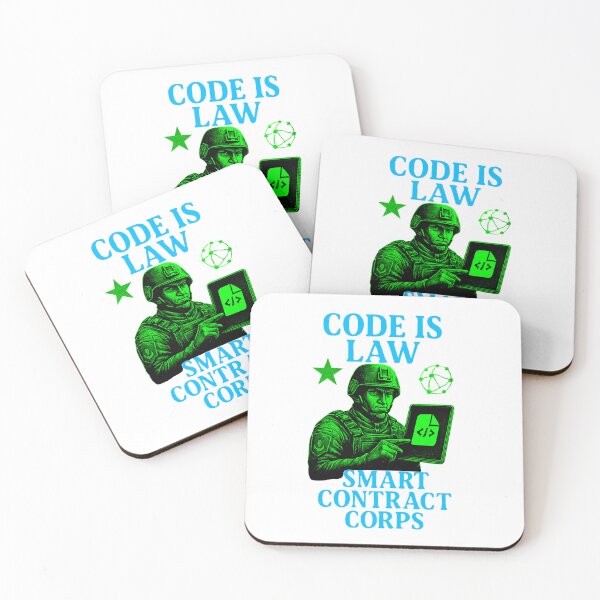 Item preview, BitCrop: Code Is Law - Smart Contract Corps | Tactical Web3 Developer Gear designed and sold by BitCrop.