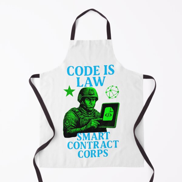 Item preview, BitCrop: Code Is Law - Smart Contract Corps | Tactical Web3 Developer Gear designed and sold by BitCrop.