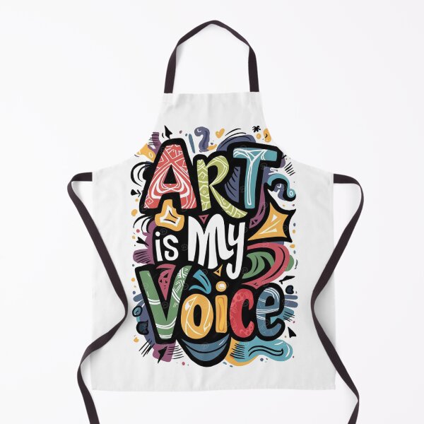Item preview, Art Is My Voice Typography Art | Creative Expression Quote Design for Artists and Dreamers designed and sold by Lineesh Kumar.