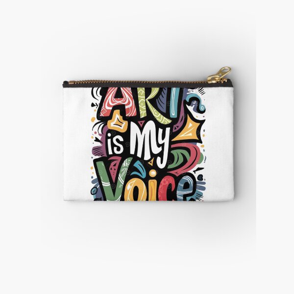 Item preview, Arte tipográfico: El arte es mi voz | Diseño de citas de expresión creativa para artistas y soñadores designed and sold by Lineesh Kumar.