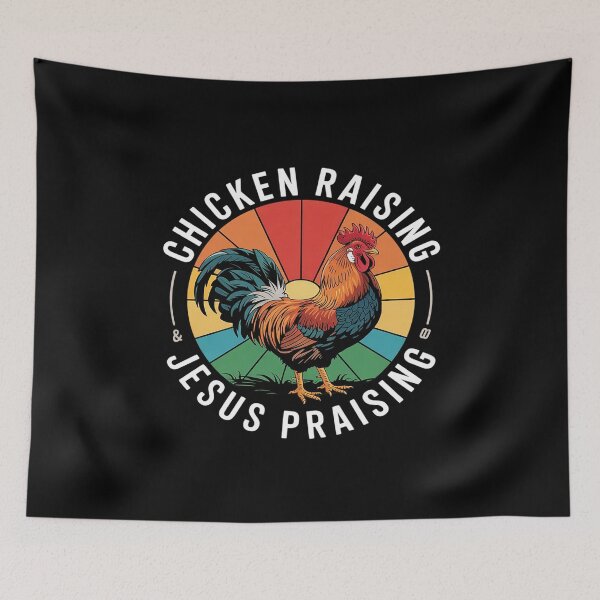 Item preview, Chicken Raising & Jesus Praising 35  designed and sold by MythWoot.