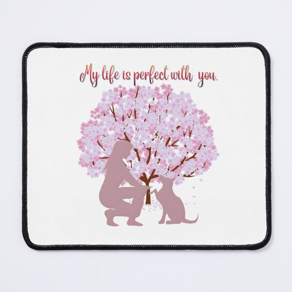 Item preview, My Perfect Life with My Loyal Dog Friend designed and sold by ArtMochis.